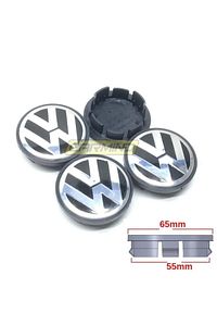 Volkswagen Passat-jetta Orjinal Tip Jant Göbeği 55-65mm Ve Kapı Köşe Lastiği Seti ürün fotoğrafı