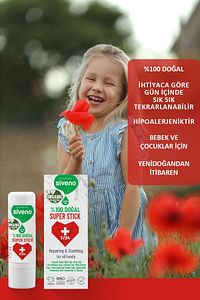 %100 Doğal Super Stick Anlık Yatıştırıcı Onarıcı Organik Yalancı Iğde Yağlı bitkisel 6 G ürün fotoğrafı