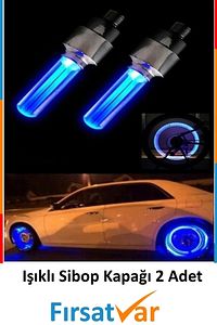 Işıklı Sibop Kapağı Motosiklet Elektrikli Bisiklet Hareket Sensörlü Renkli Teker Işığı Pilli ürün fotoğrafı