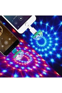 Araç Içi Sese Duyarlı Mini Disko Topu Led Usb'li -telefon Uyumlu ürün fotoğrafı