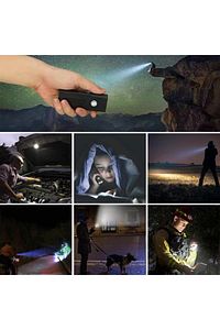 1000 Lümen Usb Şarjlı Bisiklet Ön Far Işık Fener Kablo ürün fotoğrafı