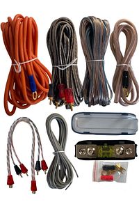 Sn-8ga 8ga Profesyonel Set Kablo 2 Adet Y Kablo Hediye Amfi Set Kablo 1. Sınıf Kalite ürün fotoğrafı