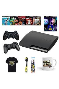 Ps3 500gb 2 Adet Gamepad 50 Güncel Oyun Yüklü **teşhir**ürünü** ürün fotoğrafı
