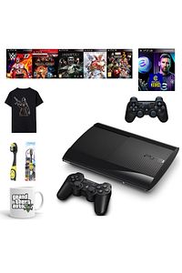 Sony Playstation 3 500gb 2 Adet Gamepad 50 Adet Spor, Dövüş, Yarış Oyunları **teşhir**ürünü** ürün fotoğrafı