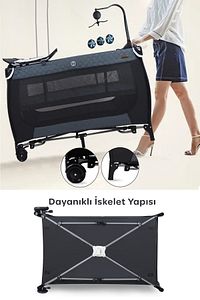 San Diego Plus Orginal Oyun Parkı 70*120 Cm Yatak Hediyeli ürün fotoğrafı