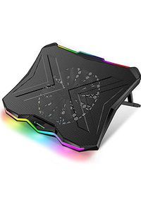 Ad-Rc8 Showy 180mm Fan15-17.3 Rgb Notebook Soğutucu Stand Laptop Soğutucu Gaming ürün fotoğrafı