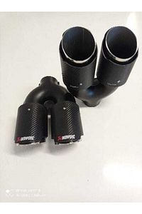 Akrapoviç Egzoz Ucu 90mm Çiftli Sağ-sol (1 SET) -- Mayuk Dizayn -- ürün fotoğrafı
