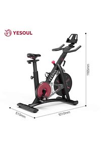 S3 Smart Spin Bike Kondisyon Bisikleti (Siyah) ürün fotoğrafı