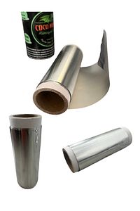 #6 paket x 40lı Coco Night nargile sipsisi, 2,5m folyo hediye, plastik sipsi, kalem sipsi ürün fotoğrafı