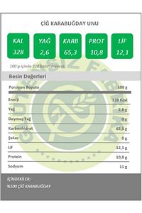 Çiğ Karabuğday Unu 1000gr  greçka ürün fotoğrafı