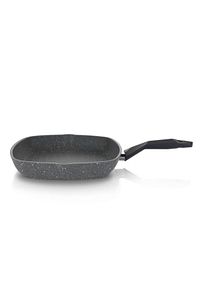Wesen Yanmaz Yapışmaz Kare Grill Tava 28cm 1 Parça Gri ürün fotoğrafı