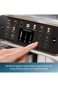 5500 Serisi LatteGo Tam Otomatik Espresso Makinesi, 20 Sıcak ve Soğuk İçecek, EP5543/80 ürün fotoğrafı