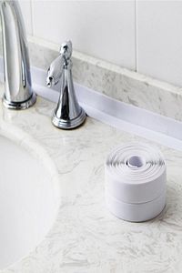 3,2 Mt Su Sızdırmaz Geçirmez Bant Lavabo Küvet Tezgah Kenar Bandı Banyo Mutfak Pencere Yalıtım Bandı ürün fotoğrafı