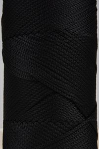 2 Mm - 200 gr Polyester Makrome Ipi Siyah 230 M Polyester Makrome Ip Supla Ip Ve Çanta Ipliği ürün fotoğrafı