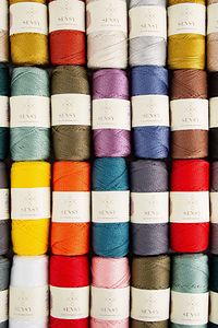 1.5 Mm - 100 gr Polyester Makrome Ipi Sütlü Kahve 150 M Polyester Makrome Ip Supla Ip Ve Çanta Ipi ürün fotoğrafı