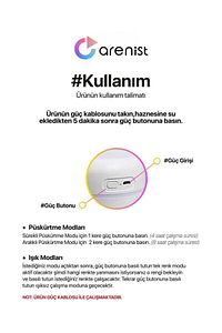 300 Ml Ultrasonik Hava Nemlendirici Buhar Makinesi Ve Aroma Difüzörü ürün fotoğrafı