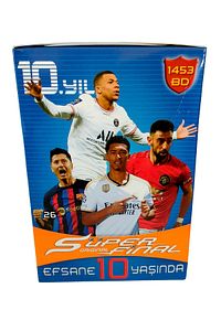 Futbolcu Kartı 10. Yıl Güncel Transferler 200 Paket 400 Adet 2023-2017 Son Sezon ürün fotoğrafı