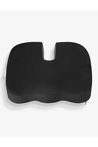 Ortopedik Oturma Minderi Hemeroid Kuyruk Sokumu Coccyx Oturma Minderi Visco Minder Siyah ürün fotoğrafı