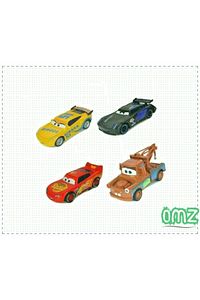 Jackson Storm Şimşek Mcqueen Mater Metal Arabalar 4 Lü Set Kız Cocuk Erkek Cocuk Oyuncak Egitici Oy ürün fotoğrafı