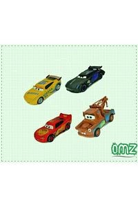 Jackson Storm Şimşek Mcqueen Mater Metal Arabalar 4 Lü Set Kız Cocuk Erkek Cocuk Oyuncak Egitici Oy ürün fotoğrafı