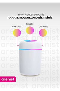 300 Ml Ultrasonik Hava Nemlendirici Buhar Makinesi Ve Aroma Difüzörü ürün fotoğrafı