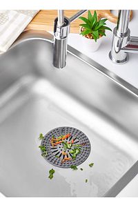 Leon Life Yuvarlak Silikon Süzgeç 12 Cm Antrasit Renk ürün fotoğrafı