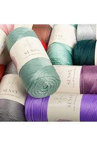 2 Mm - 200 gr Polyester Makrome Ipi Siyah 230 M Polyester Makrome Ip Supla Ip Ve Çanta Ipliği ürün fotoğrafı