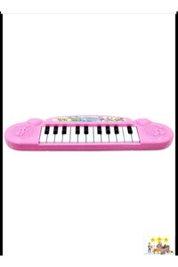 Eğitici Oyuncaklar Pilli Mini 22 Tuşlu Org Oyuncak Pembe Piano Org Oyuncak ürün fotoğrafı