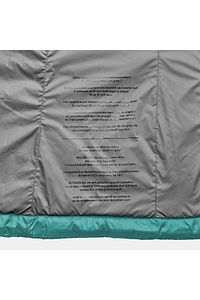 Kadın Outdoor Trekking Kapüşonlu Şişme Mont - Turkuaz - Mt100 -5°c ürün fotoğrafı