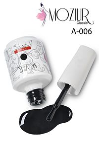 Kalıcı Oje Uv Led A006 (SİYAH) Ana Renkler 15ml ürün fotoğrafı