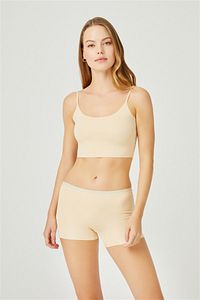 Basic Lazer Kesim Dikişsiz Kadın Boxer Külot 5'li Paket ürün fotoğrafı