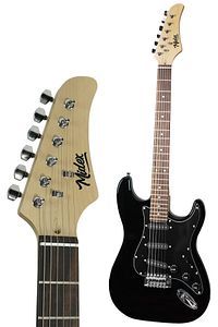 Rph-30bk Gül klavye Strat Kasa Sss Elektro Gitar Seti ürün fotoğrafı