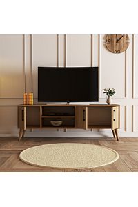 1586 Exxen 150 CM (AHŞAP AYAKLI) Tv Ünitesi Sepet ürün fotoğrafı