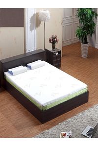 Bamboo Visco Ortopedik Yatak Koruyucu Yatak Pedi & Yatak Şiltesi Lastikli Fermuarlı 5 Cm Visco ürün fotoğrafı