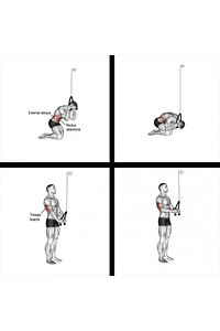Makara Fitness Seti Lat Pulldown Triceps Biceps Sırt Çekiş Çalışma Istasyonu ürün fotoğrafı