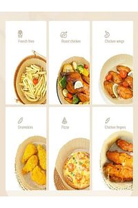 Airfryer Pişirme Kağıdı Xiaomi Grundig Fritöz Pişirme Kağıdı Airfrey Yagli Kağıt Pişirme Kağıdı ürün fotoğrafı