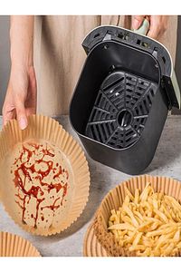 Airfryer Pişirme Kağıdı Xiaomi Grundig Fritöz Pişirme Kağıdı Airfrey Yagli Kağıt Pişirme Kağıdı ürün fotoğrafı