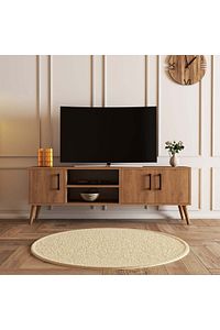 1586 Exxen 150 CM (AHŞAP AYAKLI) Tv Ünitesi Sepet ürün fotoğrafı