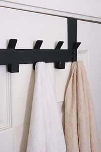 Metal Amerikan Kapı Arkası Vidalı Askılık Organizer Askılık Ve Banyo Kapı Arkası Askılık Mt69s ürün fotoğrafı