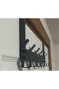Metal Amerikan Kapı Arkası Vidalı Askılık Organizer Askılık Ve Banyo Kapı Arkası Askılık Mt69s ürün fotoğrafı