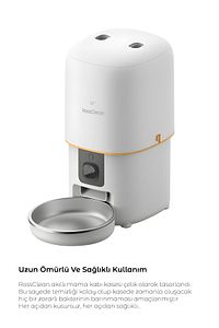 Pet Feeder 1080P Ayarlanabilir Kameralı - Wifili- Kedi Köpek Akıllı Mama Kabı ürün fotoğrafı