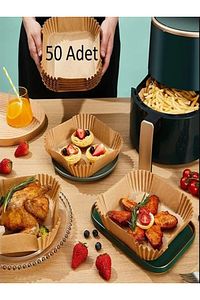 Airfryer Pişirme Kağıdı Xiaomi Grundig Fritöz Pişirme Kağıdı Airfrey Yagli Kağıt Pişirme Kağıdı ürün fotoğrafı