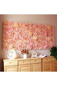 10 Adet 40x60 Cm Dekoratif Panel Duvar Kaplama ( Yapay Çiçek ) ürün fotoğrafı