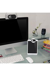 Laptop Tablet Kamera Webcam Kapatıcı Örtücü Sürgülü Kapak 3'lü Siyah ürün fotoğrafı