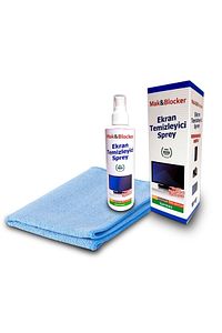 Tv Ekran Temizleme Spreyi, 250 Ml, Bilgisayar, Tablet, Telefon Ekranları Mikrofiber Bez ürün fotoğrafı
