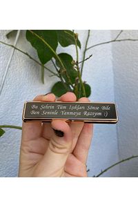 Istediğin Özel Yazıyı Yazdırabileceğin Kişiye Özel Usb Şarjlı Çakmak ürün fotoğrafı