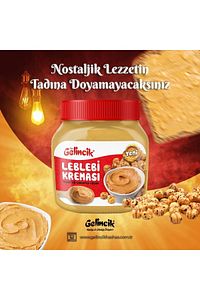Kahvaltılık Sürülebilir Doğal Katkısız 320gr Özel Üretim Orijinal Leblebi Kreması ürün fotoğrafı