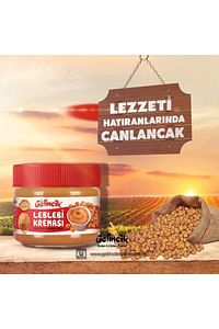 Kahvaltılık Sürülebilir Doğal Katkısız 320gr Özel Üretim Orijinal Leblebi Kreması ürün fotoğrafı