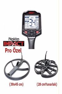 Nokta Impact Pro Özel Paket Define Altın Metal Dedektör ürün fotoğrafı