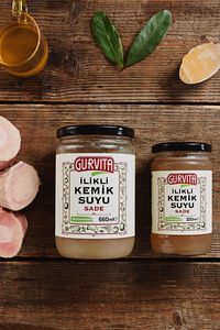 Jöle Kıvamında Ilikli Kemik Suyu Sade 660 ml 4' Lü ürün fotoğrafı